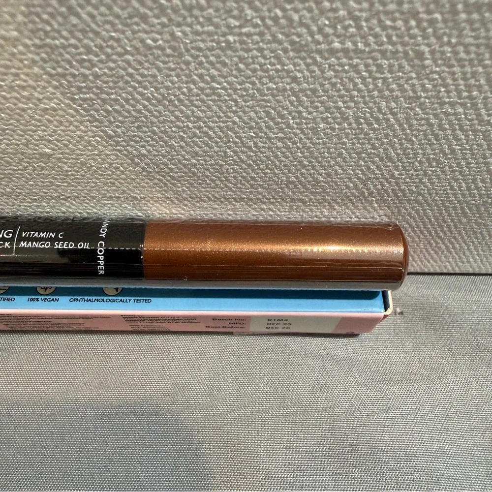 NIB Kiro Longwear Eyeshadow Stick 02 Sandy Copper Vegan Clean Beauty Shadow